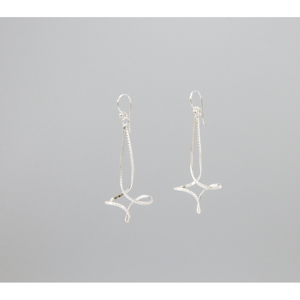 S0377 Plain Silver Earring