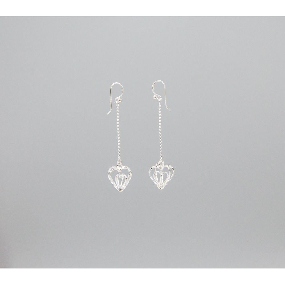 S0379 Plain Silver Earring