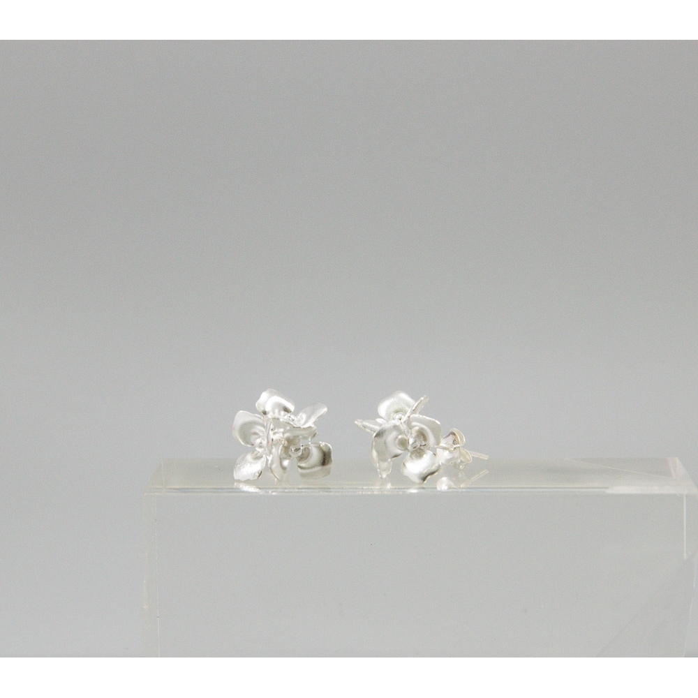 S0392 Plain Silver Earring