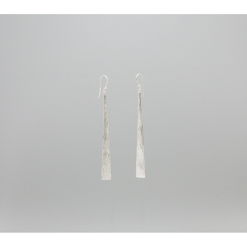 S0393 Plain Silver Earring