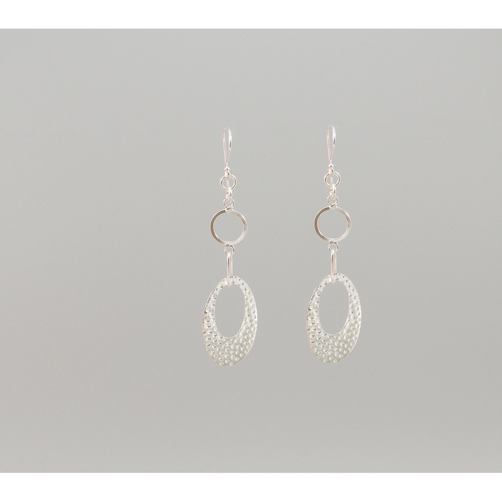 S0441 Plain Silver Earring