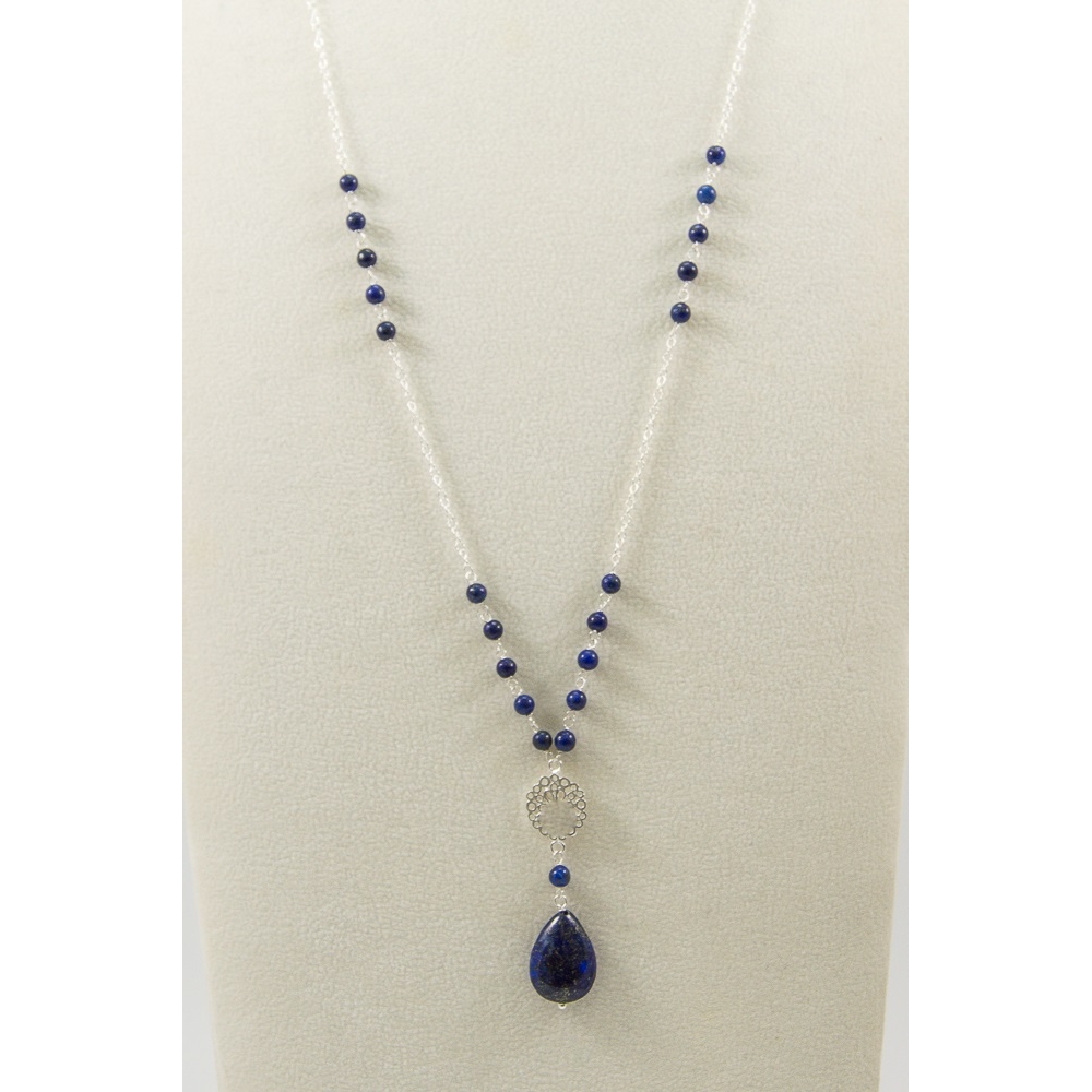 JNSU1277 Lapiz Lazuli Necklace