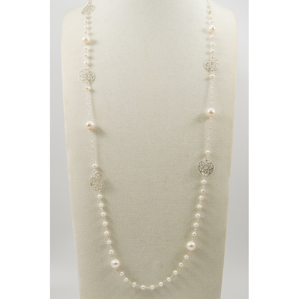 JNSU1285 Fresh Water Pearl Necklace
