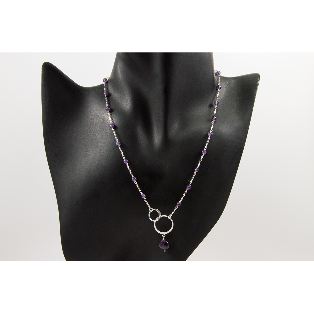 JNSU1286 Amethyst Necklace