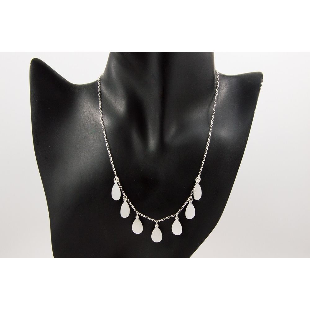 JNSU1287 Silver Necklace