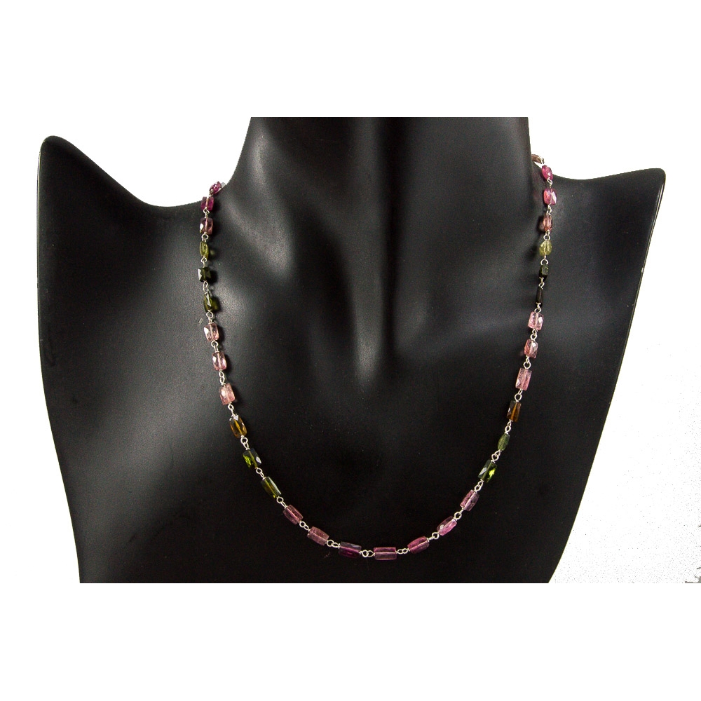 JNSU1332 Multi-gems Necklace