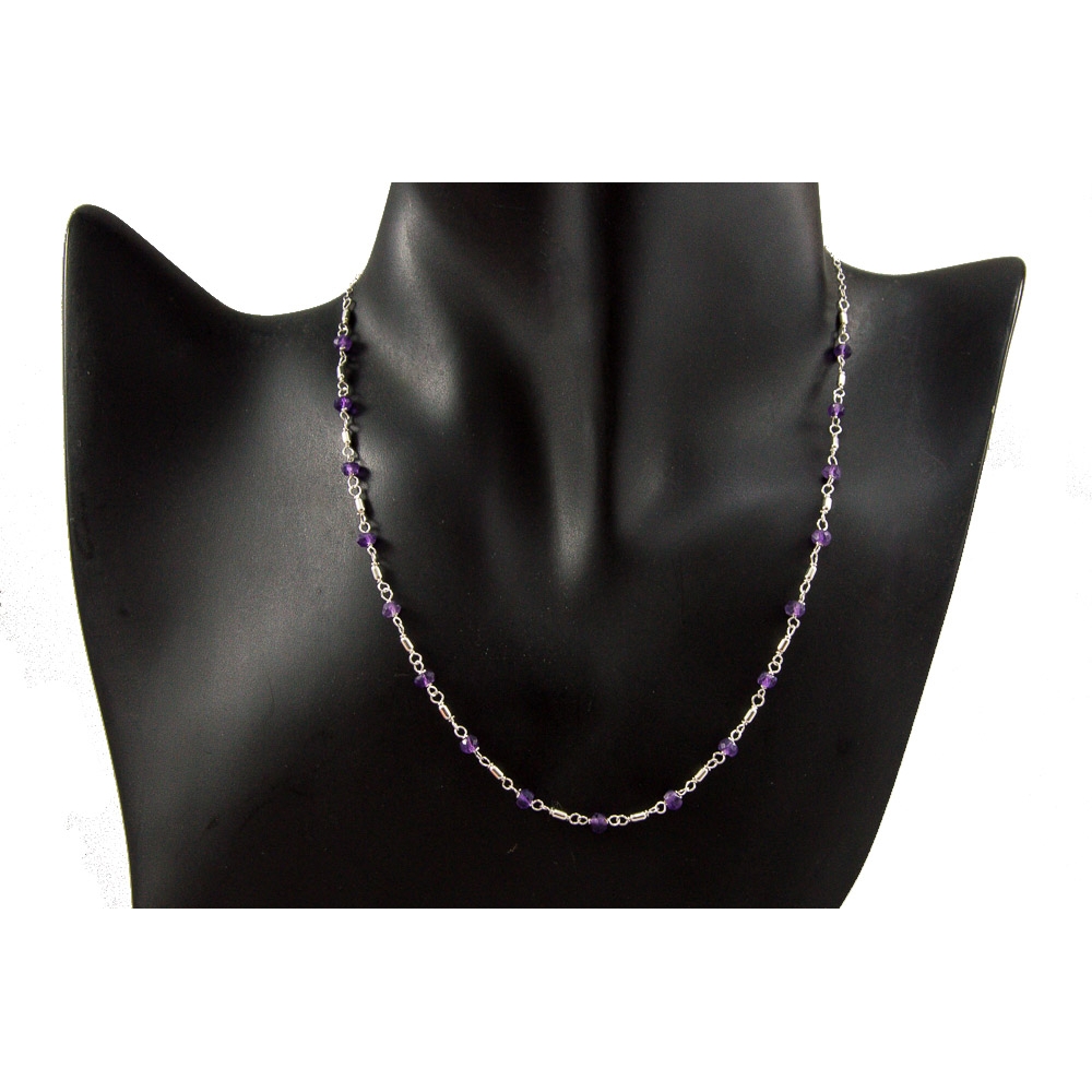 JNSU1334 Amethyst Necklace