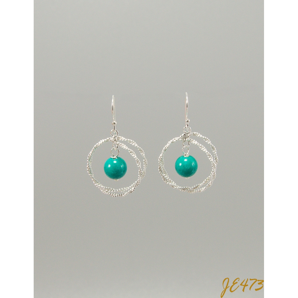 JE473 Turquoise Earring