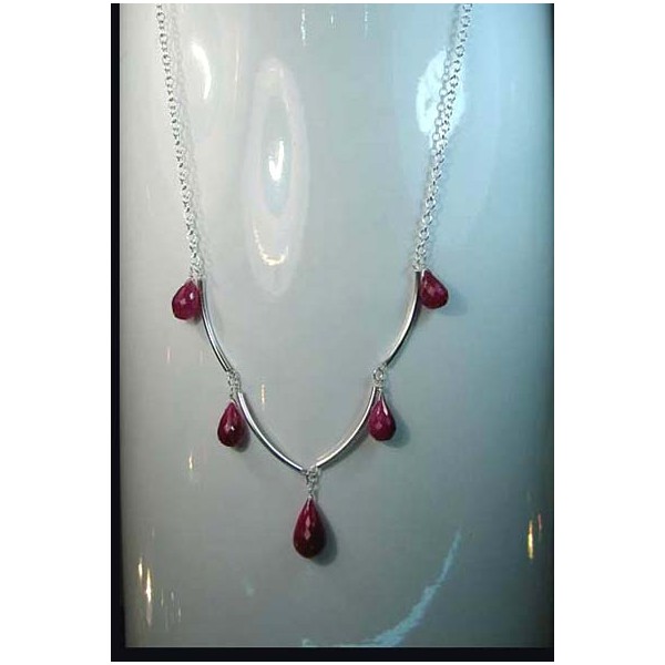 JN-UP178 Ruby Necklace