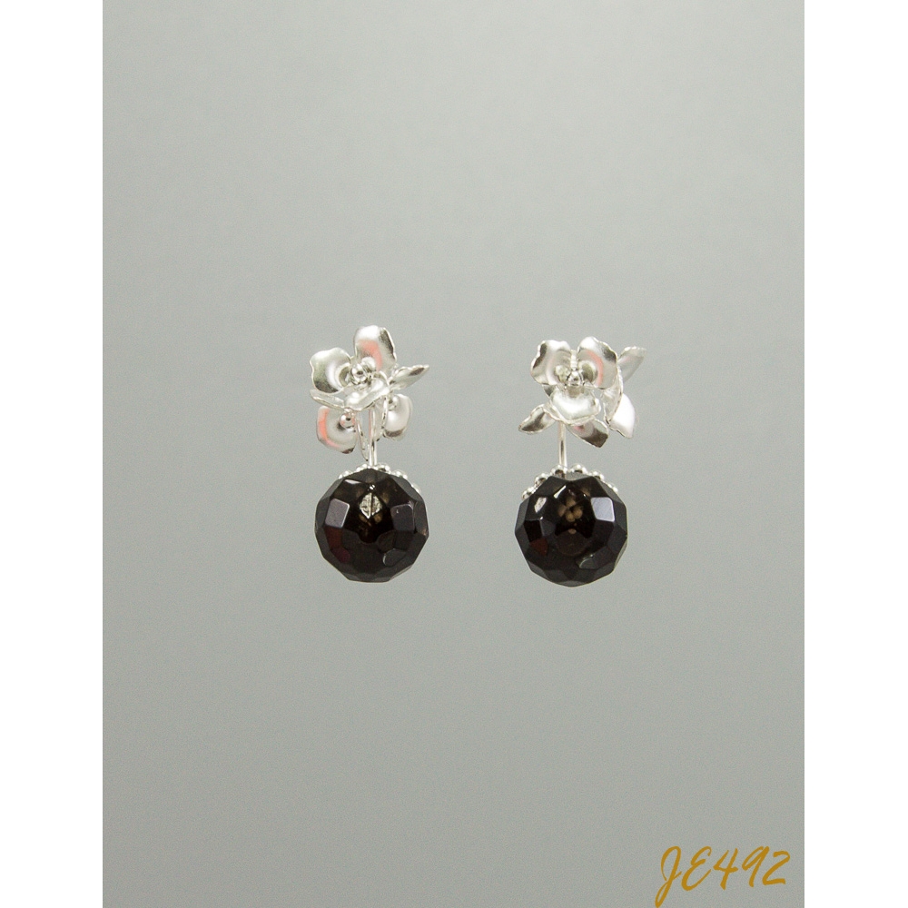 JE492 Smokey Earring