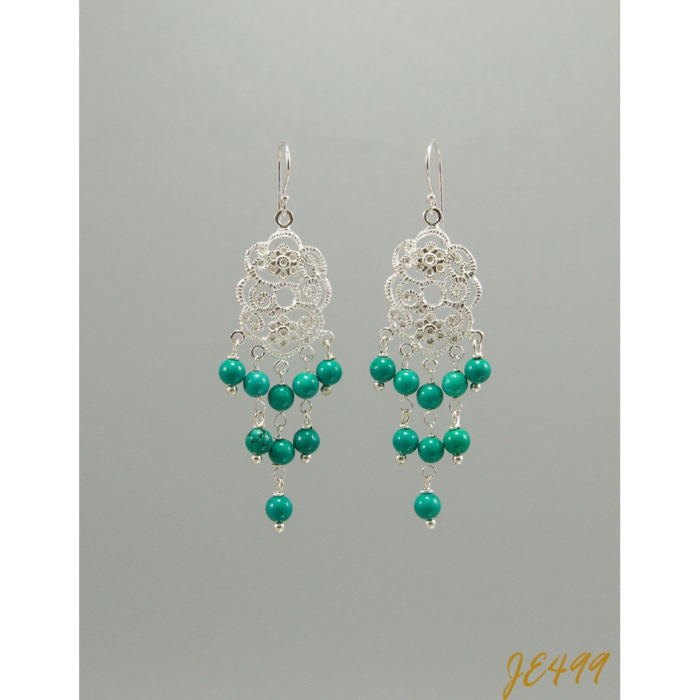 JE499 Turquoise Earring