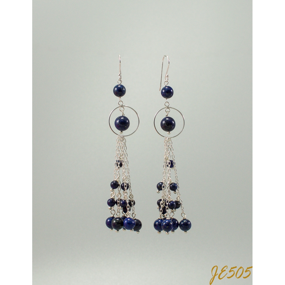 JE505 Lapiz Lazuli Earring