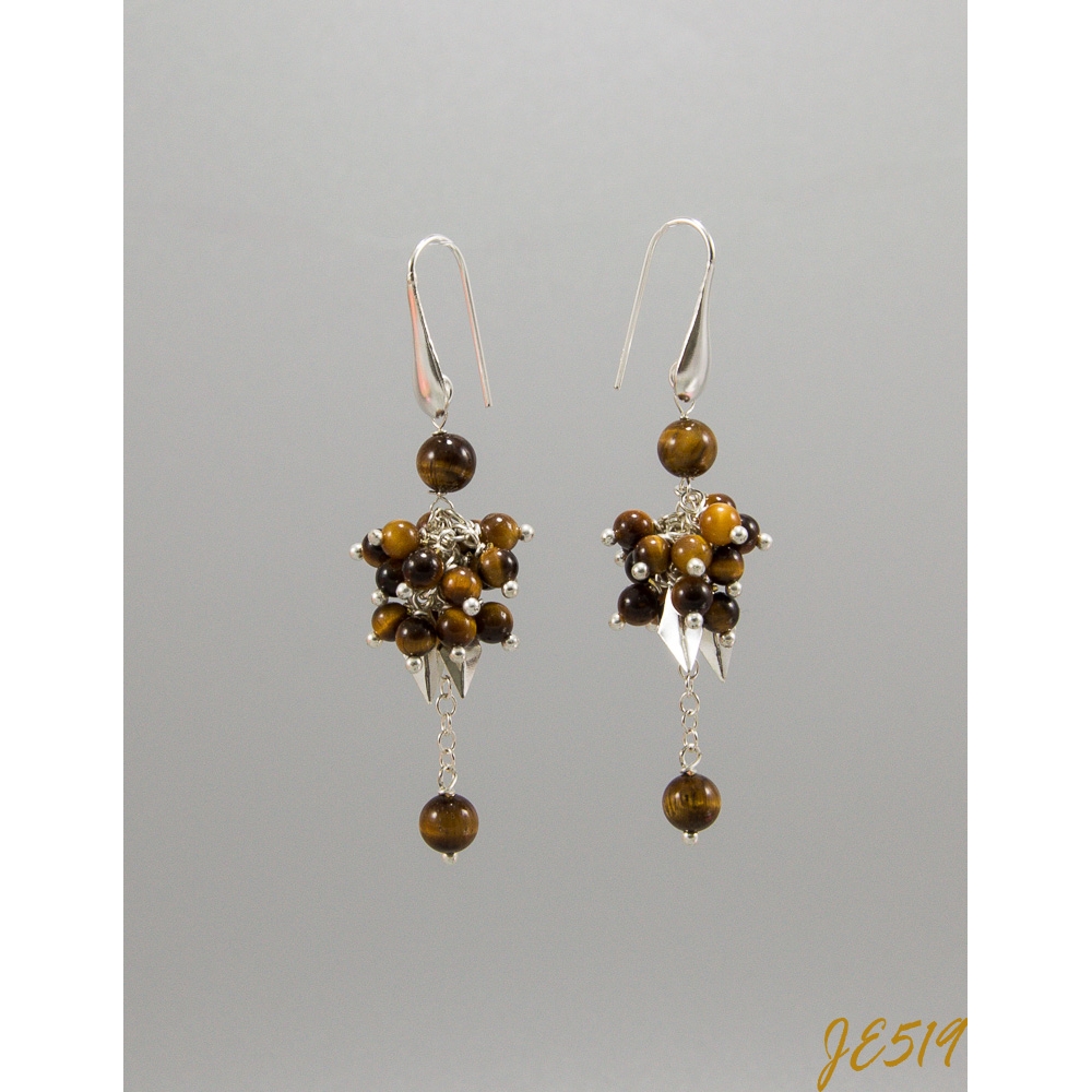 JE519 Tiger Eyes Earring