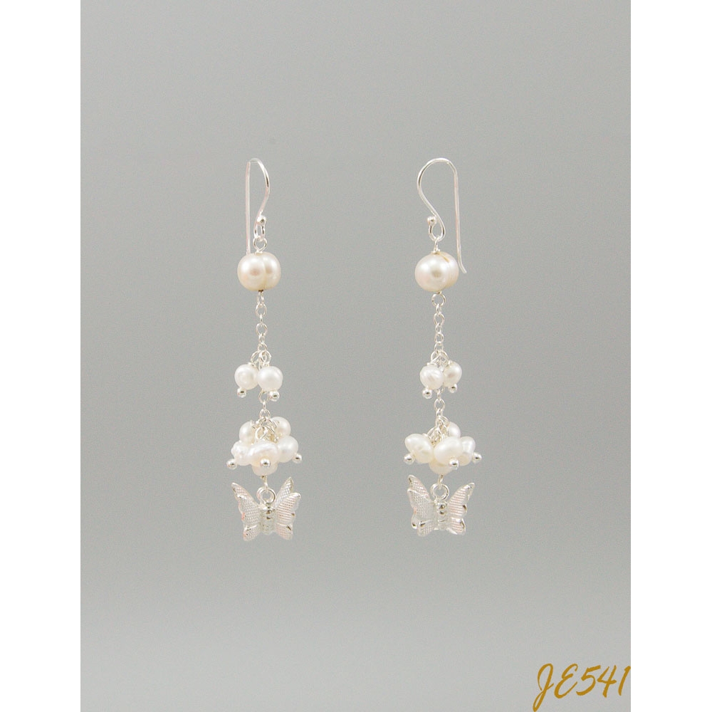JE541 Fresh Water Pearl Earrings