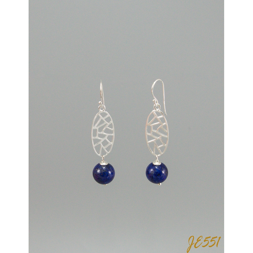JE551 Lapiz Lazuli Earring