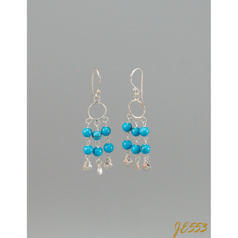 JE553 Turquoise Earrings