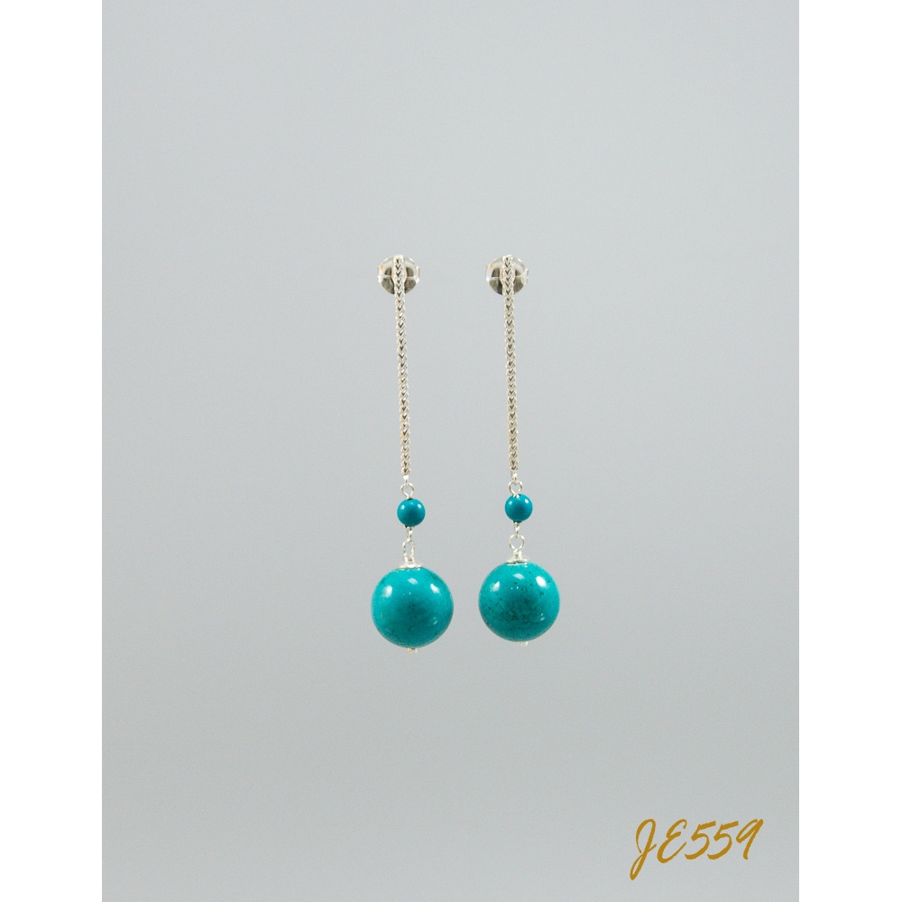 JE559 Turquoise Earrings