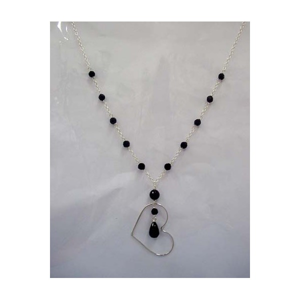 JNS0261 Onyx Necklace