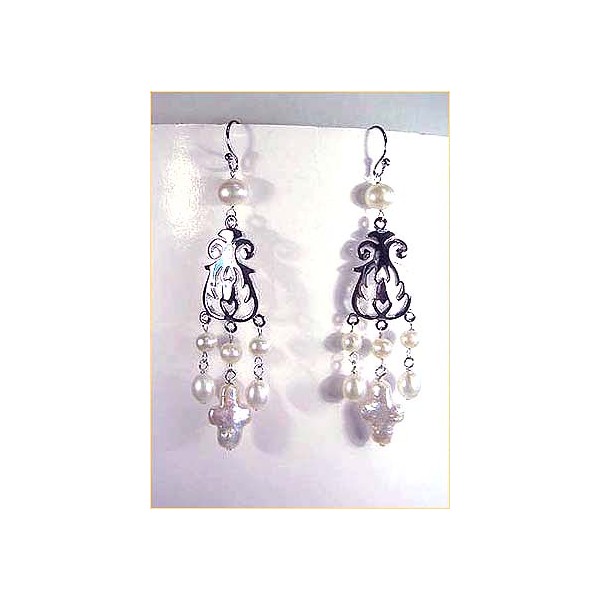 E0084 Fresh Water Pearl Earring