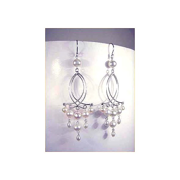 E0091 Fresh Water Pearl Earring