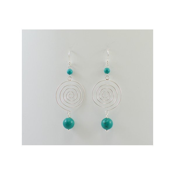 JE203 Turquoise Earring