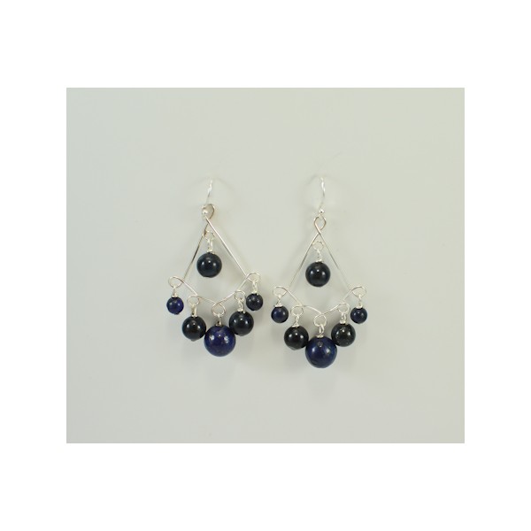 JE209 Lapiz Lazuli Earring