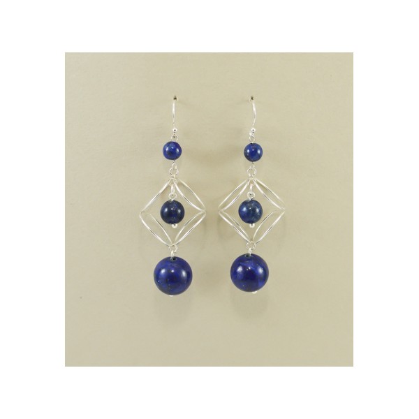 JE232 Lapiz Lazuli Earring