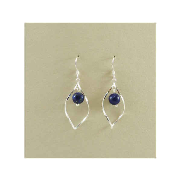 JE241 Lapiz Lazuli Earring