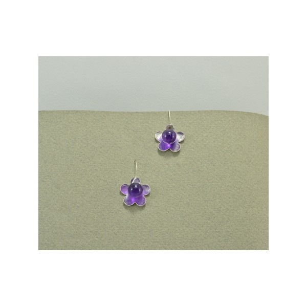 JE253 Amethyst Earring