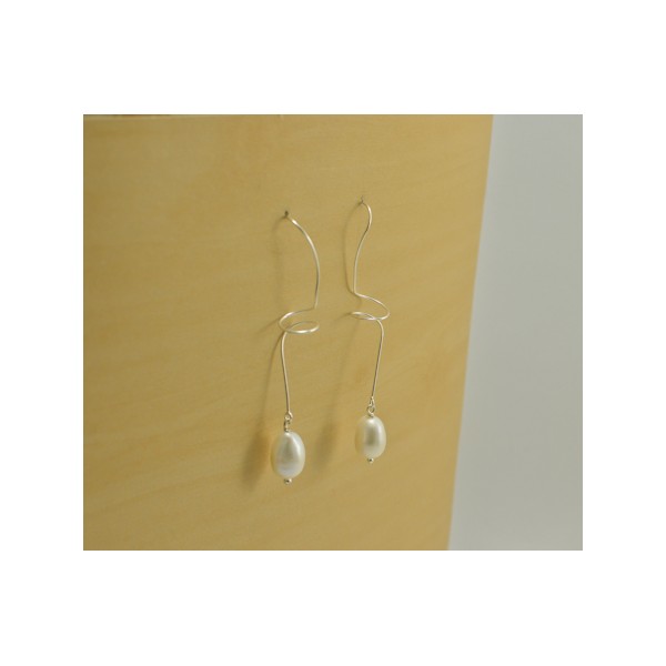 JE255 Fresh Water Pearl Earring
