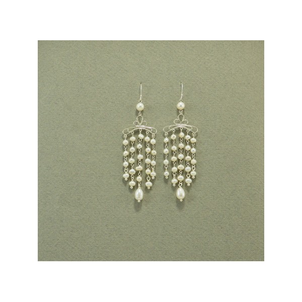JE257 Fresh Water Pearl Earring