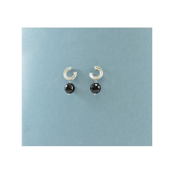 JE275 Black Onyx Earring