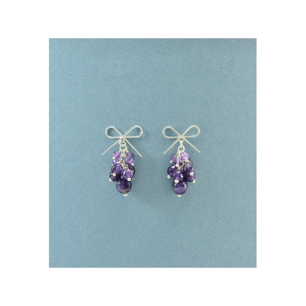JE282 Amethyst Earring
