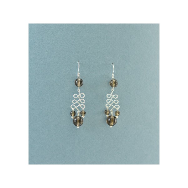 JE287 Smoky Earring