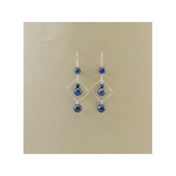 JE298 Lapis Lazuli Earring