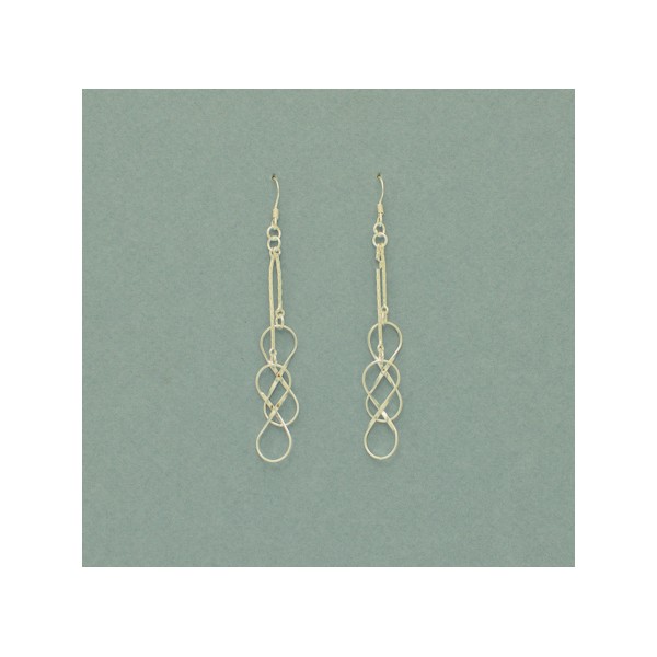 S0350 Plain Silver Earring