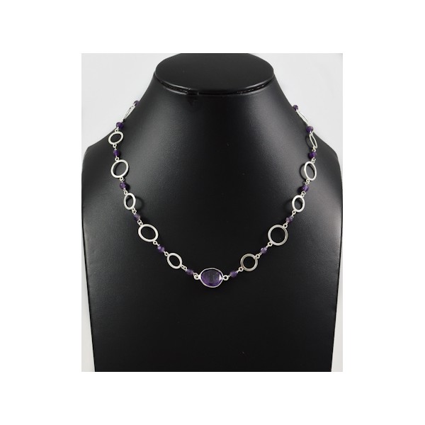 JNSU1160 Amethyst Necklace