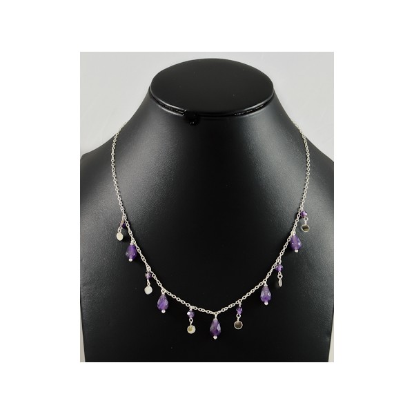 JNSU1180 Amethyst Necklace