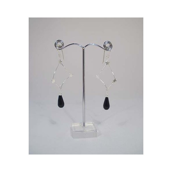 E0308 Onyx Earring