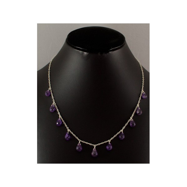 JNSU1037 Amethyst Necklace