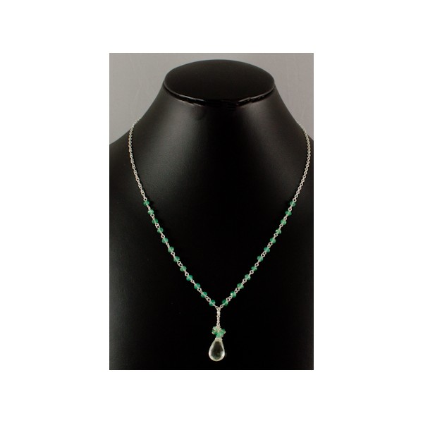 JNSU1193 Apatite  Necklace