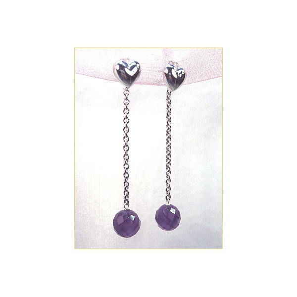 E0031 Amethyst Earring