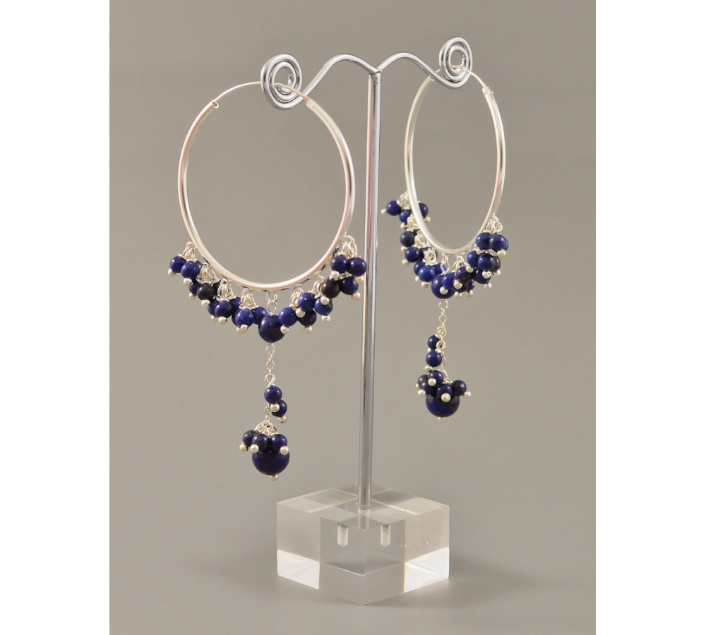 JE455 Lapiz Lazuli Earring