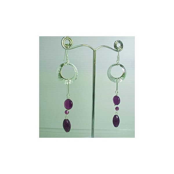 E0361 Amethyst Earring