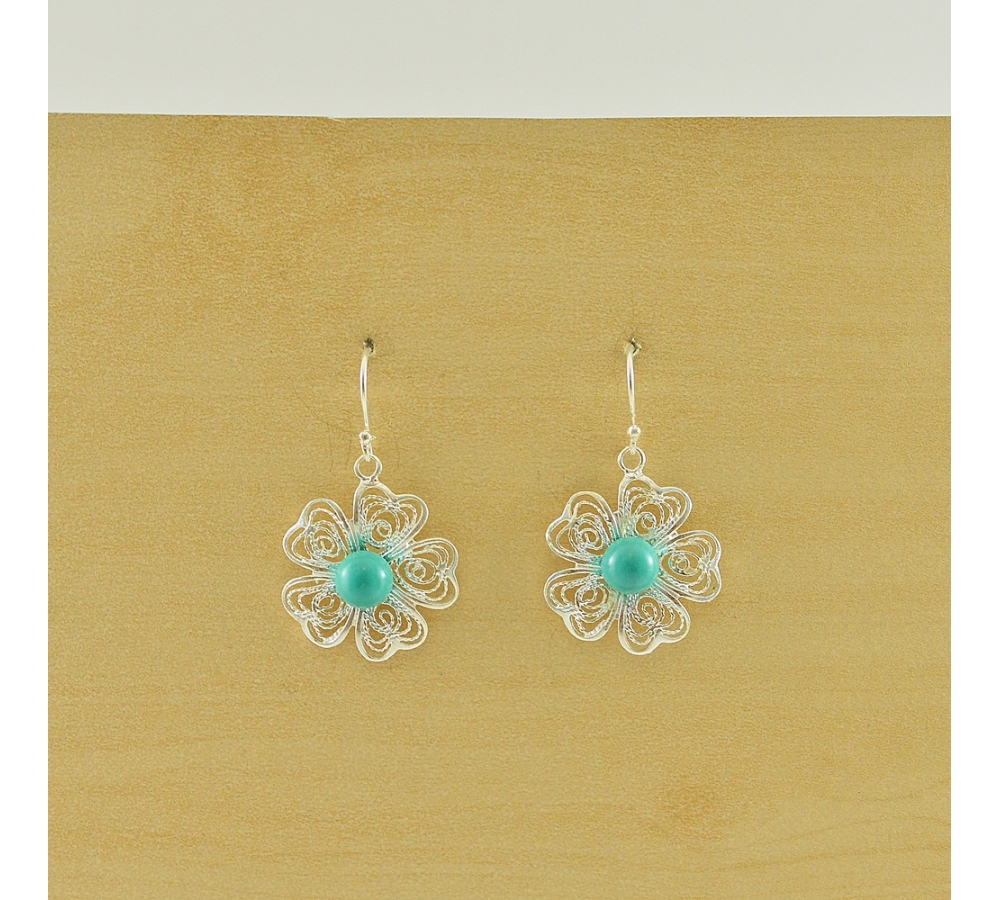 JE431 Turquoise Earring