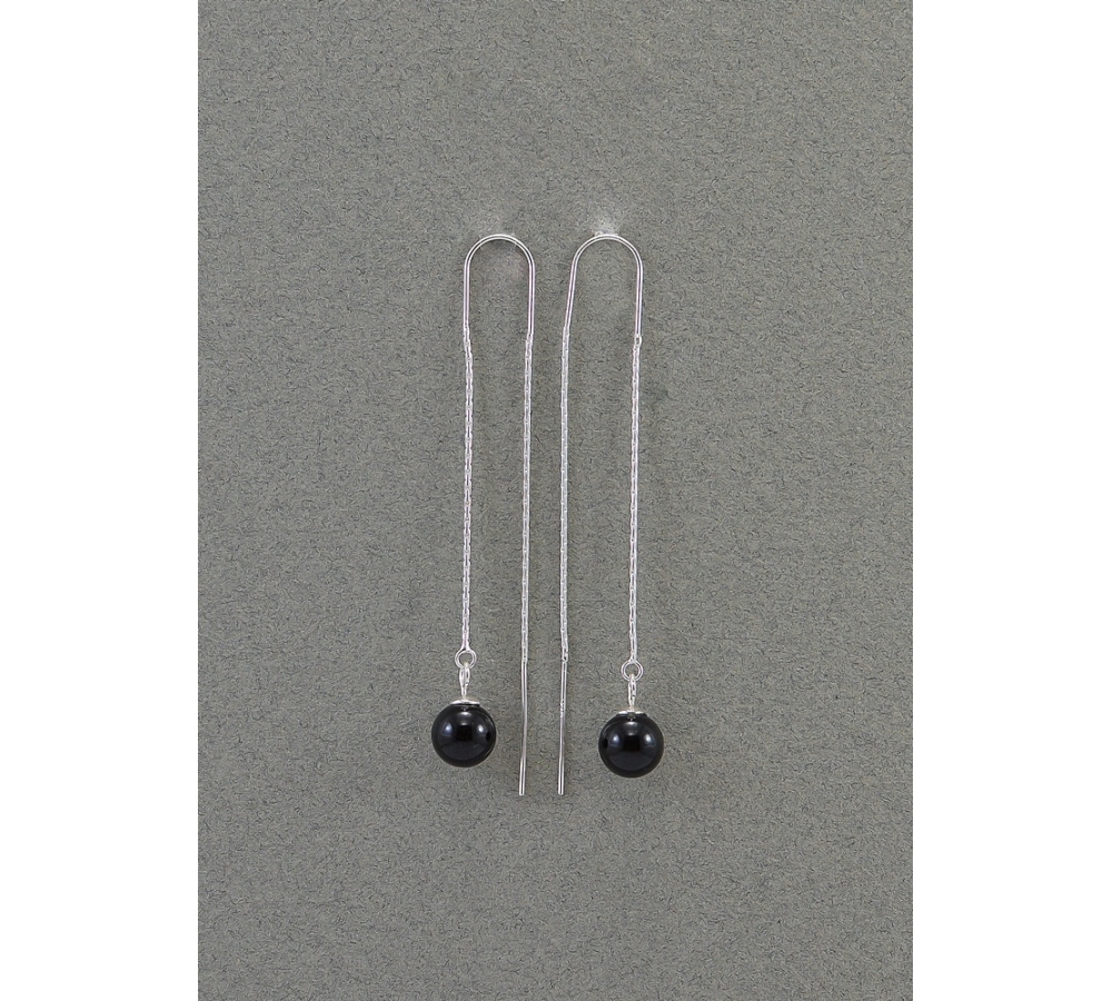 JE 410 Black Onyx Earring