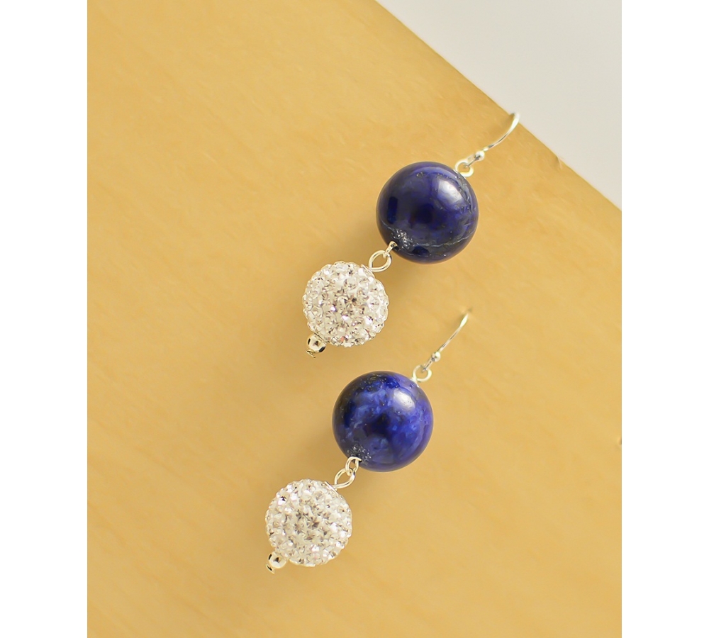 JE398 Lapiz Lazuli Earring