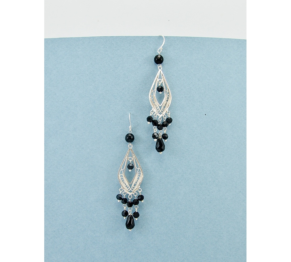 JE396 Onyx Earring