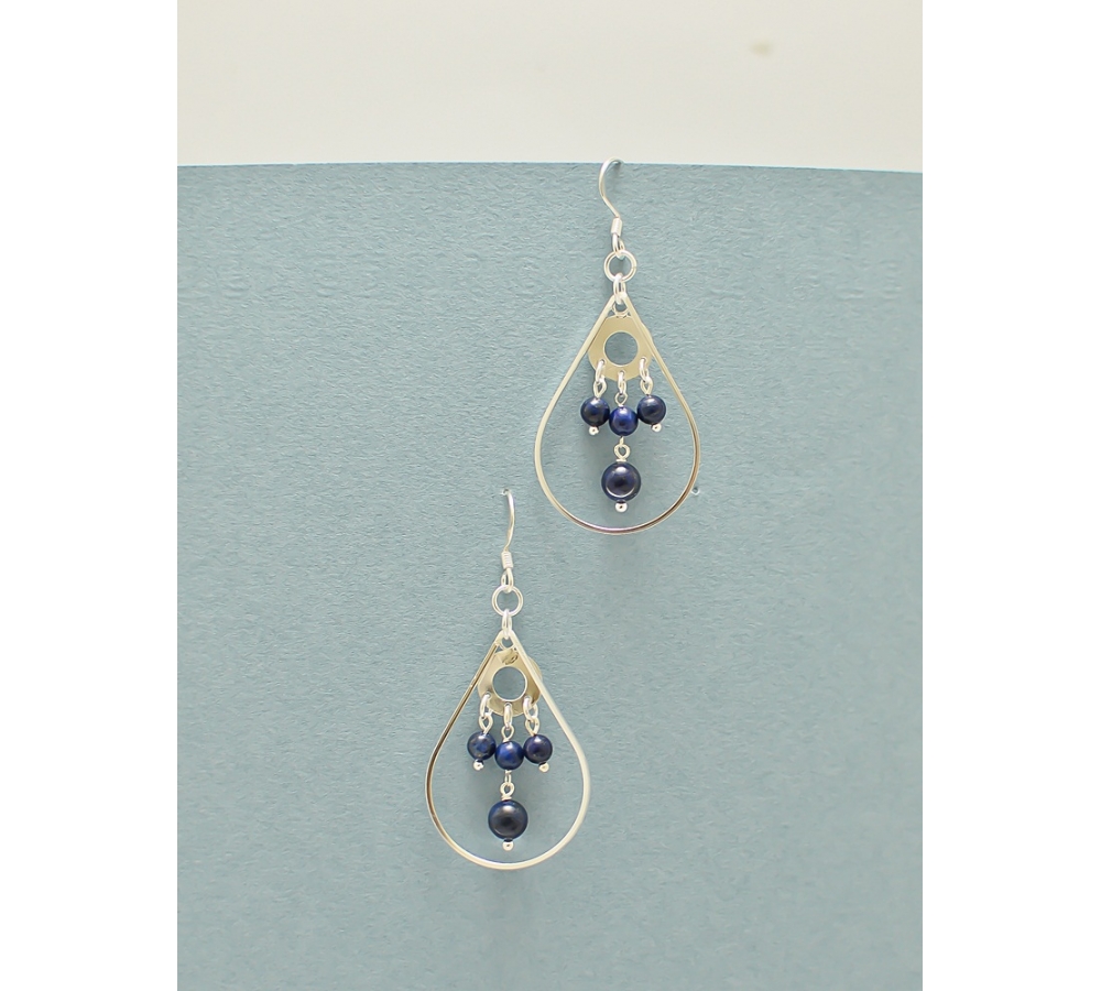 JE394 Lapiz Lazuli Earring