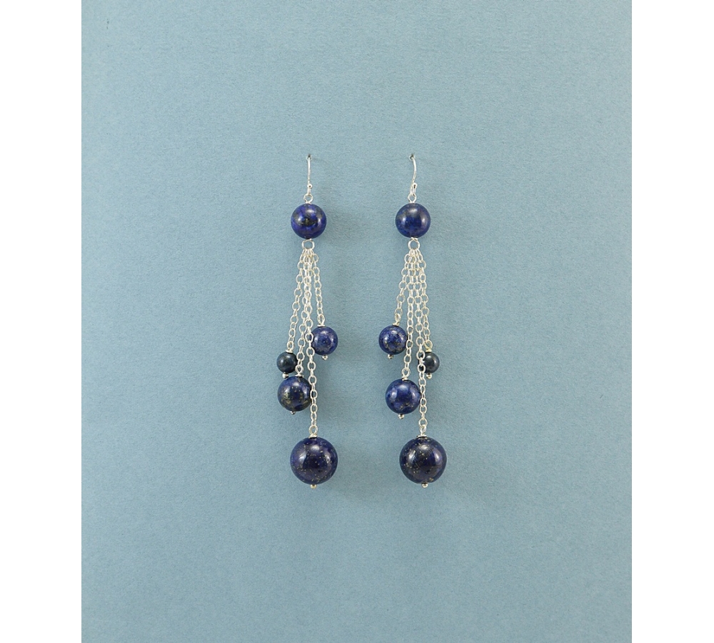 JE376 Lapis Lazuli Earring
